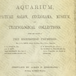 More information about "Illustrated handbook. Aquarium, picture salon, cyclorama, museum and technological collections under the control of the exhibition trustees..."