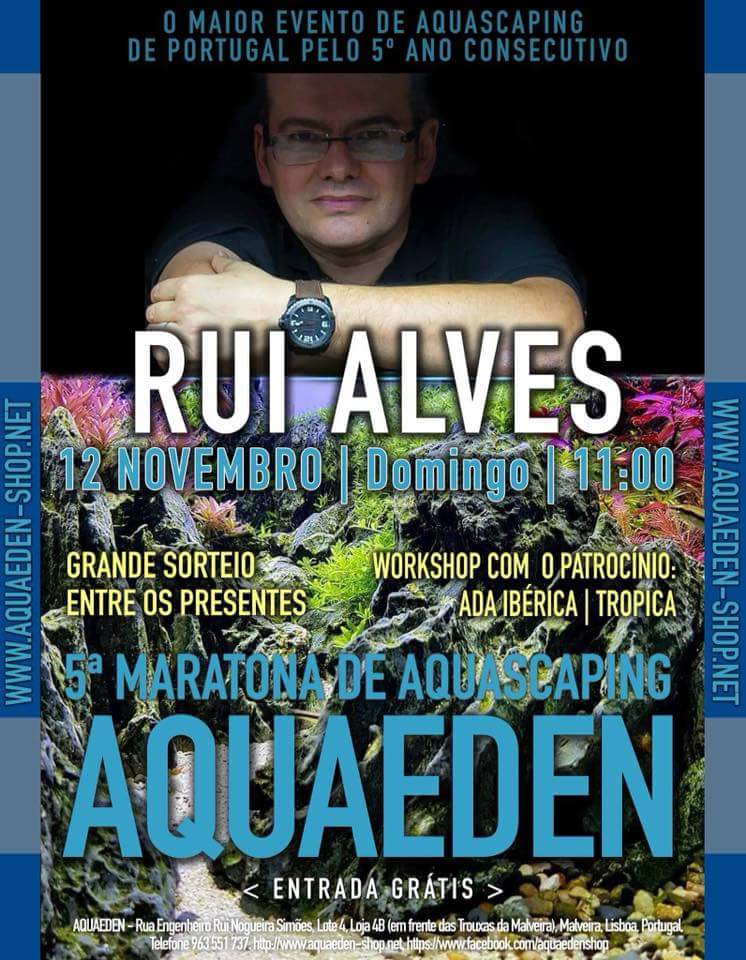 5° Maratona de Aquascaping Aquaeden- Rui Alves